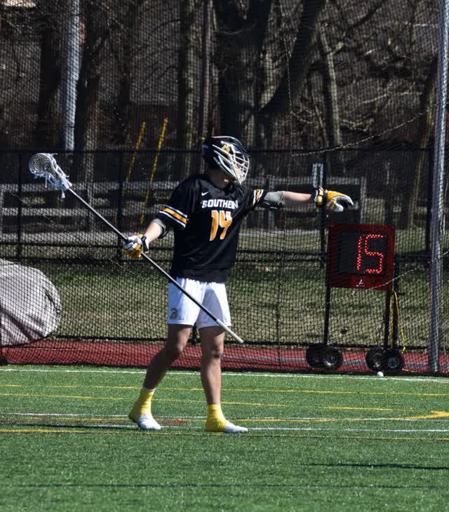 Cade on the field